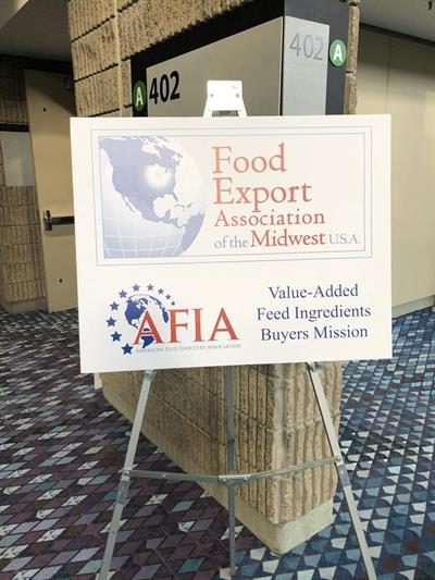 IPPE Food Export Sign