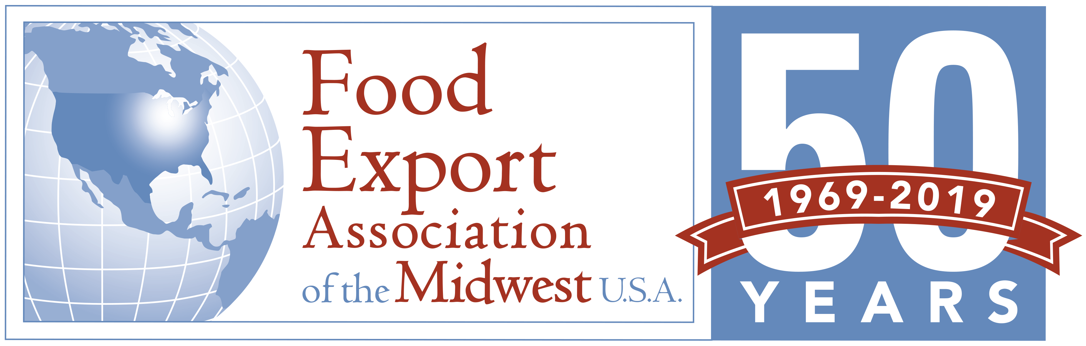 Food Export-Midwest 50th Anniversary logo
